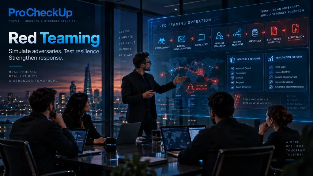 Red Teaming In A Cybersecurity Boardroom